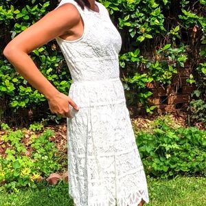 Tommy Hilfiger Dress Size 4 ivory